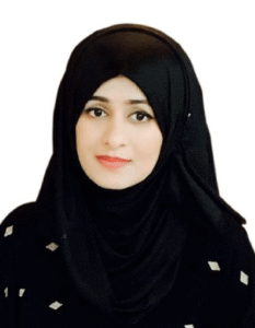 Ms. Sania Shahid, an experienced Math and Science private tutor in Dubai for IB and British curriculum students.