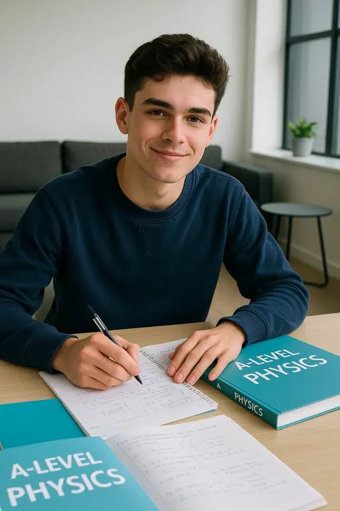 Experienced A Level Physics teacher in Dubai providing personalized home tutoring for Cambridge exams"