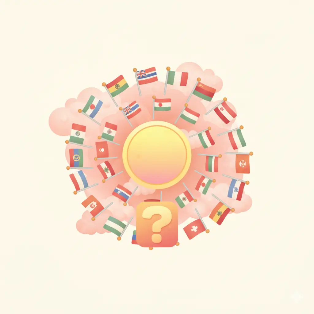 25 Flags Quiz for Dubai student